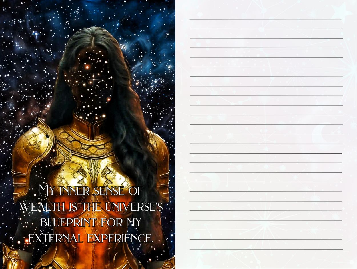 Cosmic Wealth Codes Journal: Activate and Amplify Abundance in Your Life