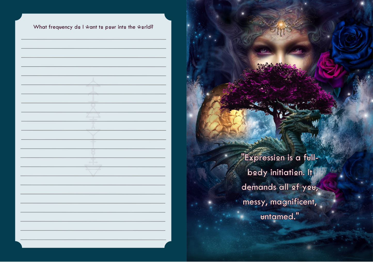 Creatrix Awakened Journal - Invocations, Practices and Portals to Activate the Creatrix Within