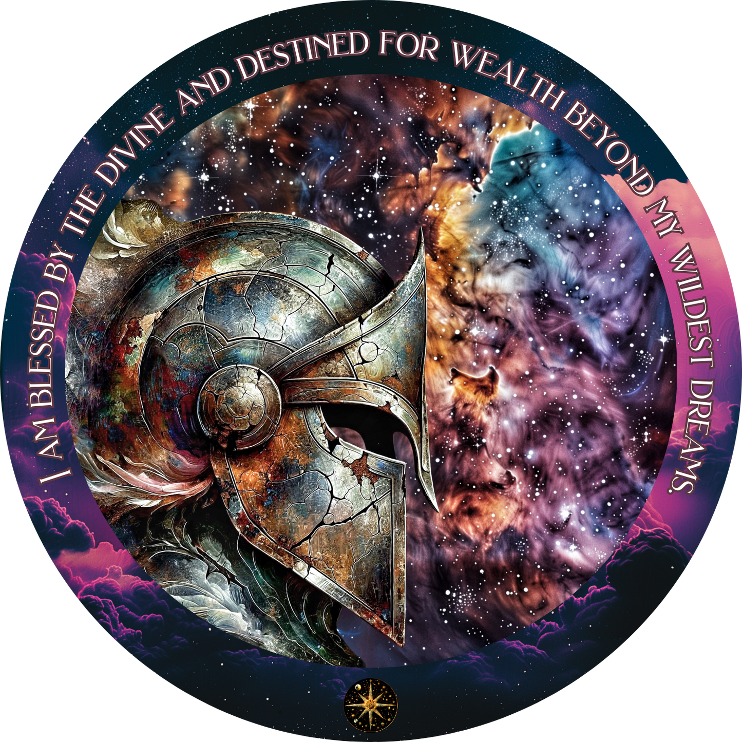 Cosmic Wealth Codes Affirmation Deck: Timeless Affirmations to Activate and Amplify Abundance (55 Full-Color Cards)