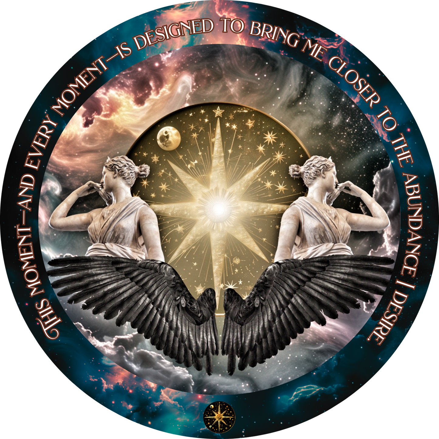 Cosmic Wealth Codes Affirmation Deck: Timeless Affirmations to Activate and Amplify Abundance (55 Full-Color Cards)