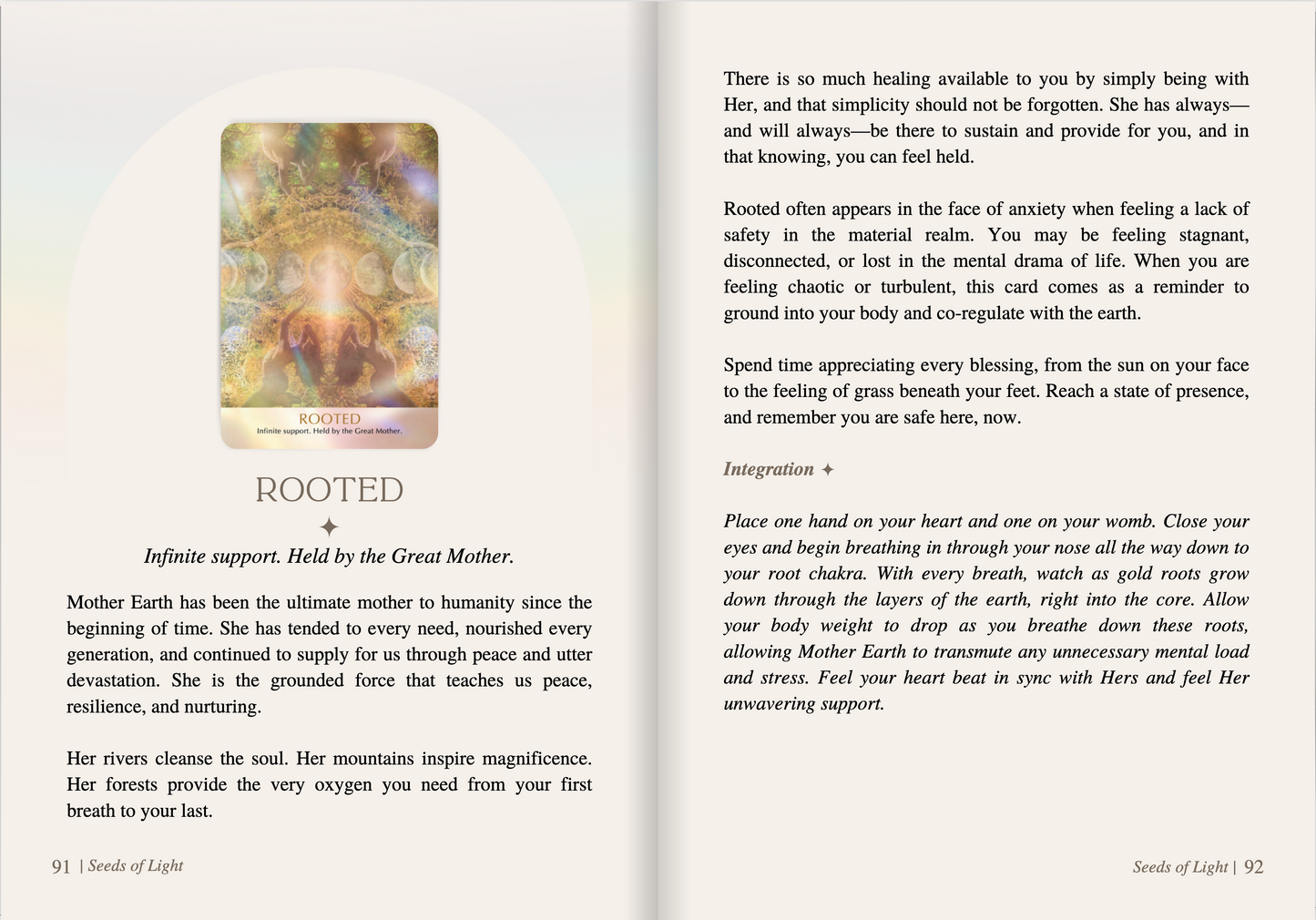 Seeds of Light Oracle Deck